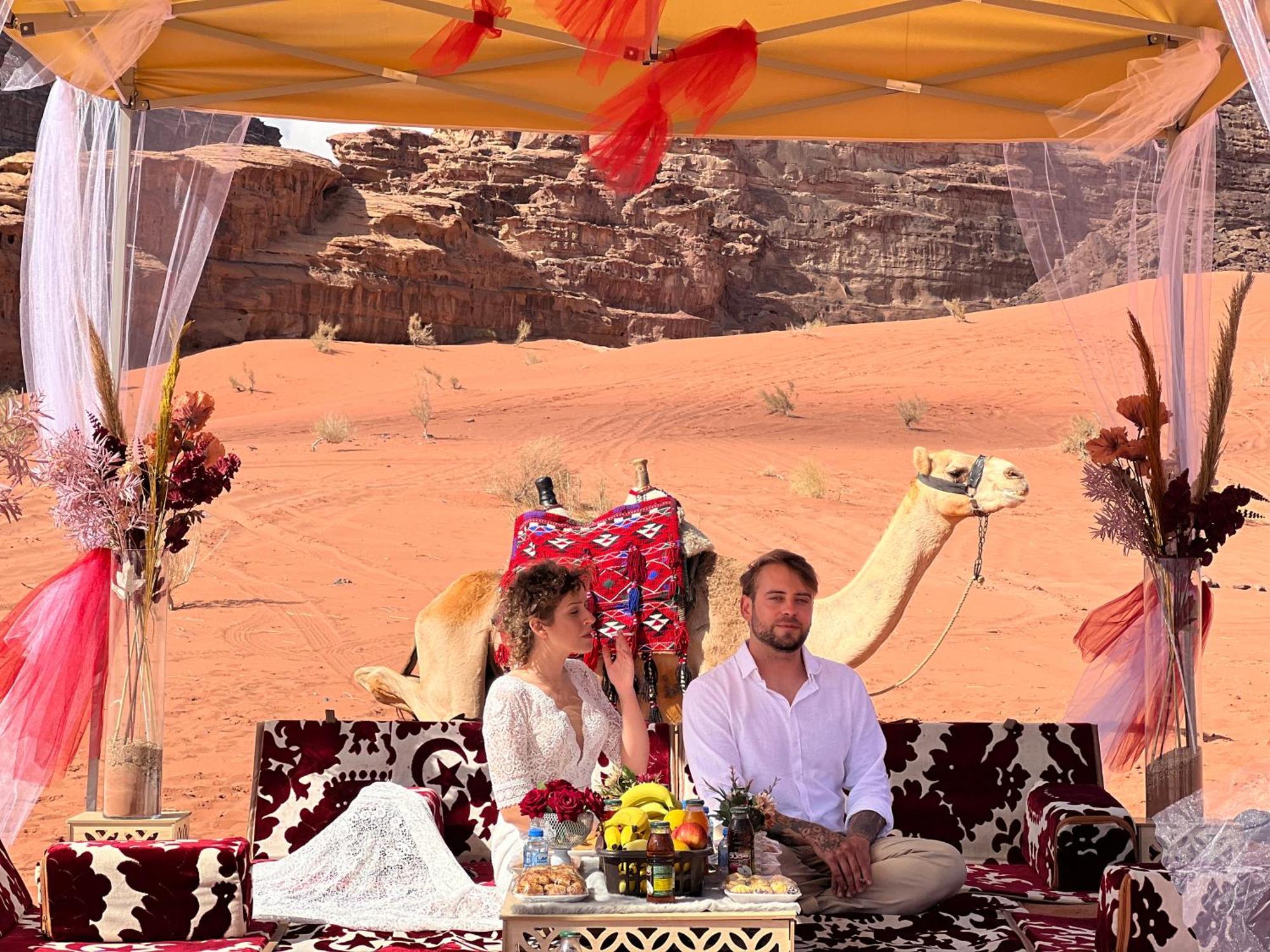 Moon Magic Valley Lejlighed Wadi Rum Eksteriør billede