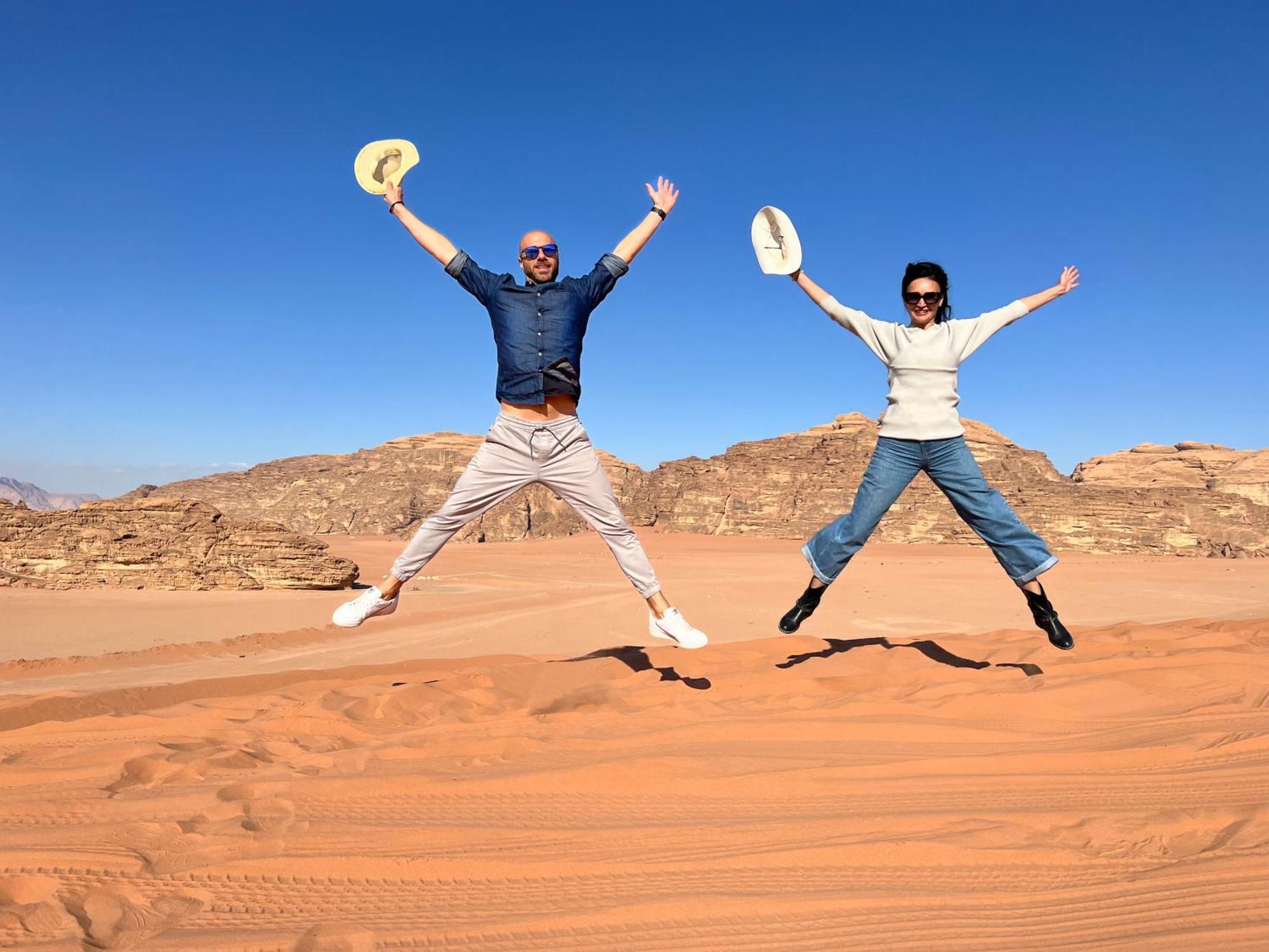 Moon Magic Valley Lejlighed Wadi Rum Eksteriør billede