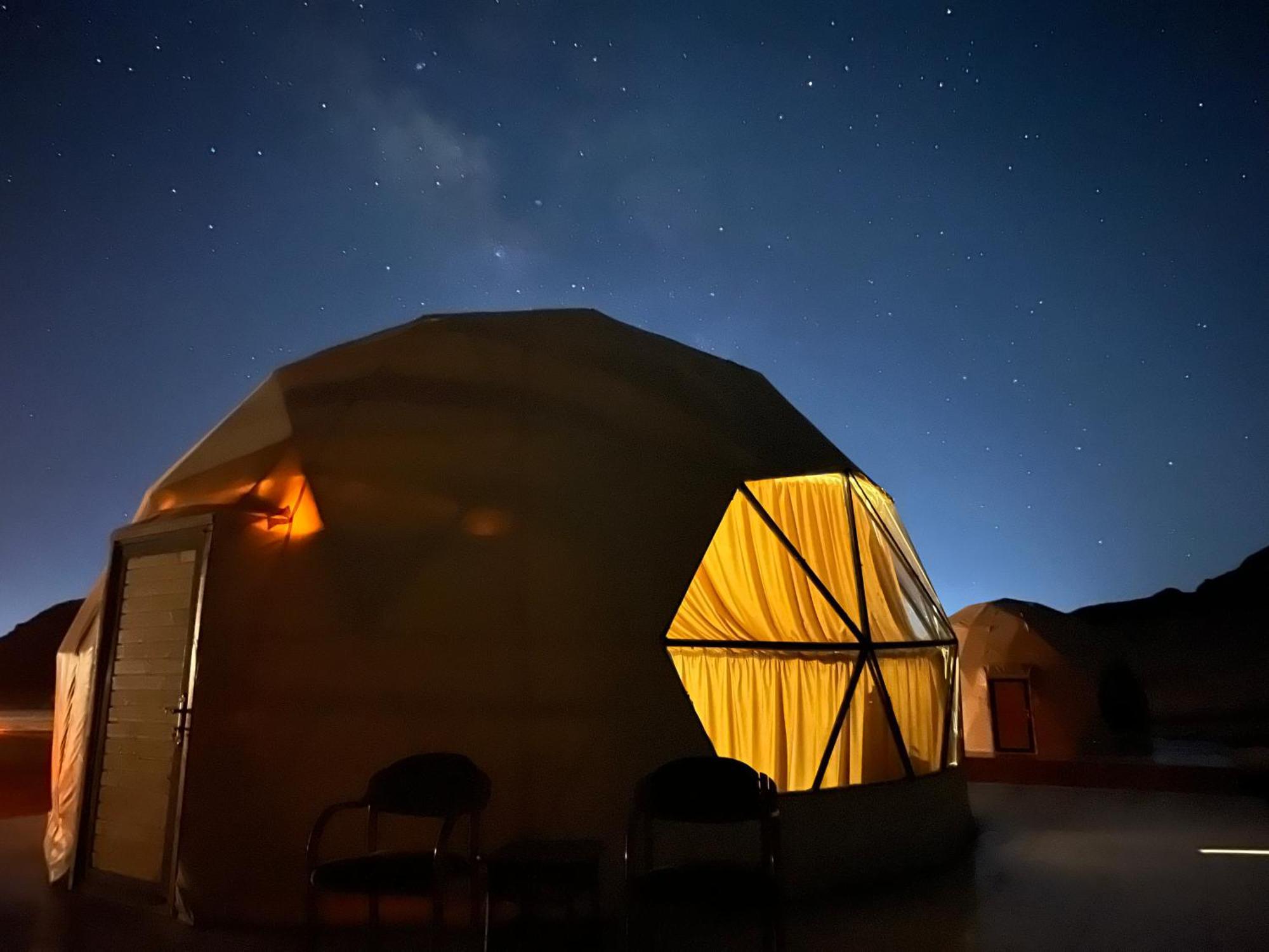 Moon Magic Valley Lejlighed Wadi Rum Eksteriør billede